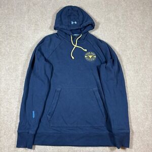 Under Armour Project Rock Team Brahma Bull Pullover Hoodie Men's Size Medium EUC
